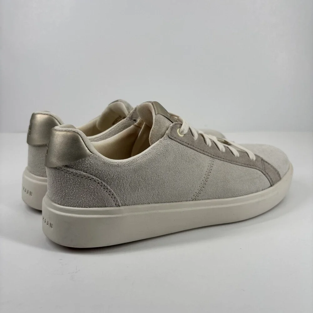 Cole Haan Grand Crosscourt Coaster Women's‎ US 7.5B Ivory/Dove Sneaker W32152